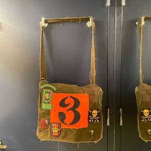 Ralph Lauren Rugby Vintage Messenger Bag.